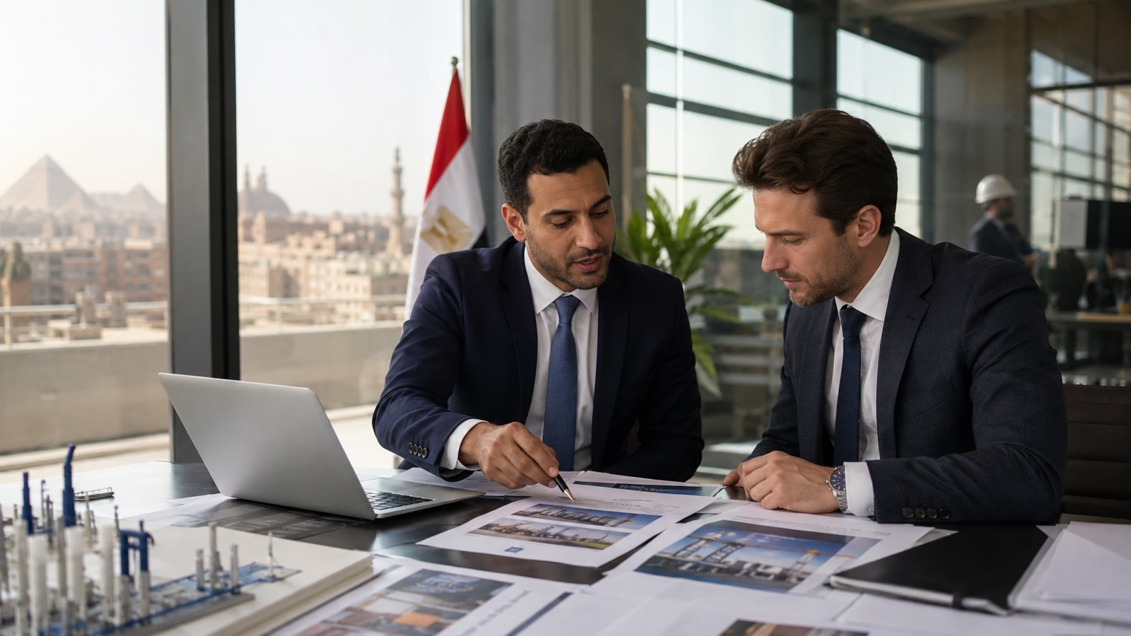 اجتماع تجهيز أعمال في مصر